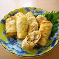 runa10's cooksnap of when they made 我が家の春巻き～野菜たっぷりしっかり味～.
