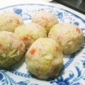 Tケｰ′sK's cooksnap of when they made キャベツとカニかまのお手軽シュウマイ.