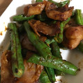 きむちんぱん's cooksnap of when they made いんげんとベーコンのカレーオイスター炒め.