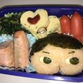 たけちん００７'s cooksnap of when they made 遠足のお弁当☆おしりたんてい.