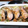 kana叶's cooksnap of when they made ホットプレートで鮭のちゃんちゃん焼き.