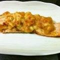 栞zzZ's cooksnap of when they made 鮭のゴマ味噌タルタル焼き☆.