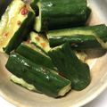 クックGFY8CA☆'s cooksnap of when they made 簡単！ピリ辛きゅうりの和え物♪.