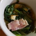 つばき417's cooksnap of when they made 塩昆布の風味♪青梗菜とベーコンのスープ.
