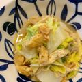 ゆきちくんママ's cooksnap of when they made 白菜と油揚げの炒めもの.
