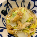 ゆきちくんママ's cooksnap of when they made 白菜と油揚げの炒めもの.