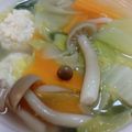 レオミウ's cooksnap of when they made ＊簡単！やわらか鶏団子と春雨のスープ＊.