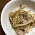 クックRPIZXH☆'s cooksnap of when they made ザーサイがきめ手！豚肉・もやし・にら炒め.