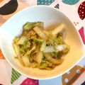 pitako1982's cooksnap of when they made 簡単★白菜のにんにくバター醤油炒め.