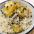 ひーたんのお家ごはん's cooksnap of when they made 簡単 炊飯器 栗ご飯.