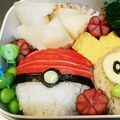 513174's cooksnap of when they made ポケモンボールのお弁当.