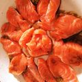 れれれんこん。's cooksnap of when they made サーモンのカルパッチョ.