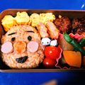 びびころりん's cooksnap of when they made 簡単！絵が下手でも大丈夫アンパンマン弁当.