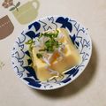 ネコかえる's cooksnap of when they made 簡単☆たまご豆腐に大根おろし&じゃこ♪.