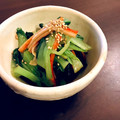サキコバ's cooksnap of when they made ［簡単 中華ドレ 青梗菜 カニカマ和え］.