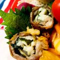 U☆kaoru's cooksnap of when they made エリンギとチーズの豚バラ巻き~.