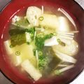ムーミン☆ママ's cooksnap of when they made 定番☆豆腐とわかめの味噌汁☆.