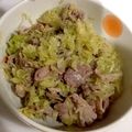 向日葵くっく's cooksnap of when they made 豚こまときゃべつの塩こうじ和え.