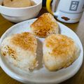 tomikoto's cooksnap of when they made 簡単焼きおにぎり*味噌醤油ver.
