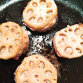 ２級ちゃん's cooksnap of when they made シャキシャキ蓮根の挟み焼き.