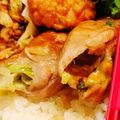 にーにやー's cooksnap of when they made レタスチーズ豚肉巻きのごま油めんつゆ焼き.
