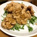 クロ８５'s cooksnap of when they made 中華風卍鶏唐揚のオーロラチリソース.