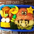 キティちん's cooksnap of when they made スーパーマリオ＊マリオ弁当.