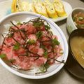 よちりん's cooksnap of when they made 明太子&マグロたたき丼.