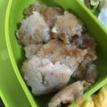 まねぶ's cooksnap of when they made 鶏ひき肉の蓮根バーグ〜離乳食中期から〜.