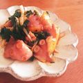 sumomo1215's cooksnap of when they made 冷えたビールに！タコの韓国風香味あえ.