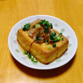 ドルフィンサーモン's cooksnap of when they made 超簡単 厚揚げの おろしのせ♡.