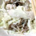kaogege's cooksnap of when they made レンジでヘルシー♡ささみと舞茸のグラタン.