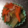さ、き's cooksnap of when they made お弁当に　白菜と豚バラの八宝菜風.
