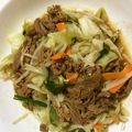 クックF85BC1☆'s cooksnap of when they made 牛肉と野菜のオイスターソース炒め.