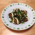 ♡りっくんママ♡'s cooksnap of when they made 絶品！いそべ豚こま団子の照りマヨソース.
