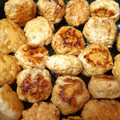 あじぽんぬ☆'s cooksnap of when they made えのき入り鶏つくねの照り焼き【作り置き】.
