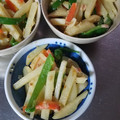 とみんぱす's cooksnap of when they made じゃがいもとピーマンのにんにくマヨ炒め.