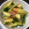チャン太郎Jr's cooksnap of when they made 明太子きゅうりの旨え✨おつまみに〜.