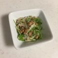 ★☆なぁな☆★'s cooksnap of when they made もやしねぎ納豆.