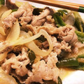 シャル菜's cooksnap of when they made 豚肉と玉葱とピーマン炒め.