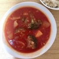 るなっし〜's cooksnap of when they made ブロッコリーとツナのミネストローネ.