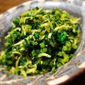 ちゃちゃまる26's cooksnap of when they made 葉野菜のガーリック炒めふりかけ♪.