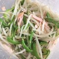 クックAU106C☆'s cooksnap of when they made あっさり♪もやし、ピーマン、ハムのナムル.