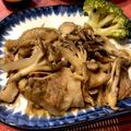 ままゆ。's cooksnap of when they made 豚肉と舞茸のポン酢炒め.