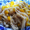 悠おかしゃん's cooksnap of when they made エノキとコーンのバター＆塩麹さん炒め.