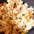 あのおらふちゃん's cooksnap of when they made 具沢山！懐かし炊き込みごはん♡ 2合分.