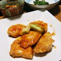 ばく★ちく's cooksnap of when they made 焼葱がポイント❤柔らか鶏の生姜じょうゆ焼.