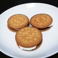 カオヤス's cooksnap of when they made ☸マシュマロ＆チョコサンドビスケット☸.