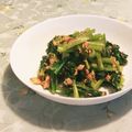 晴～♪'s cooksnap of when they made レンジで簡単！小松菜のツナマスタード和え.