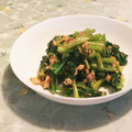 晴～♪'s cooksnap of when they made レンジで簡単！小松菜のツナマスタード和え.
